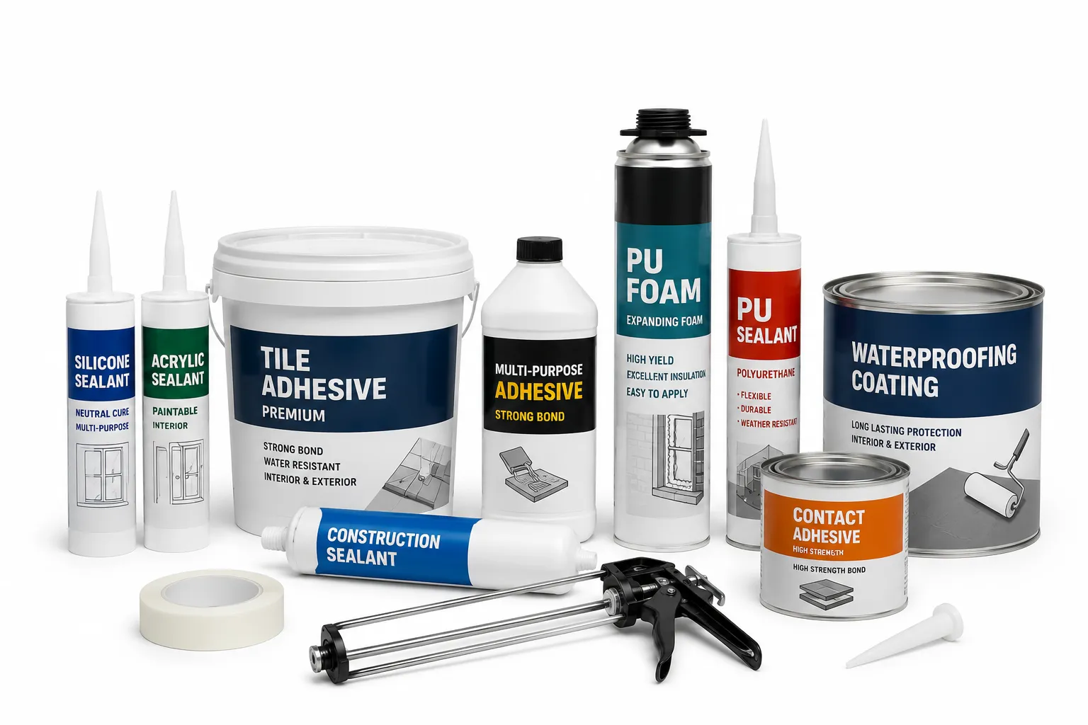 Sealants, Adhesives & Construction Chemicals