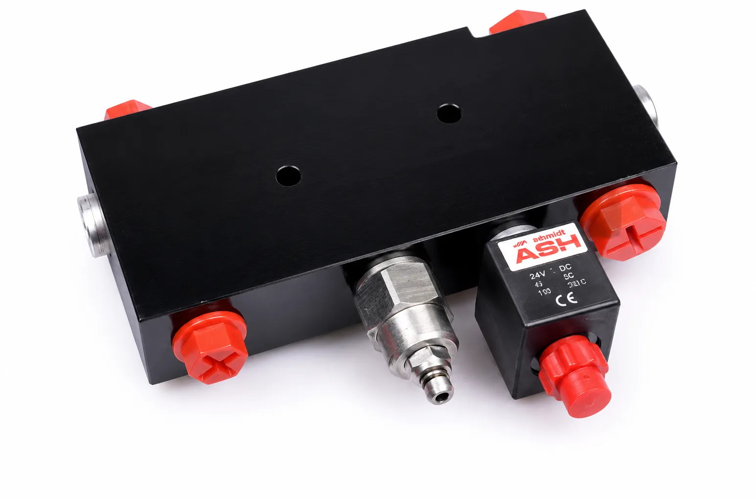 VALVE ASSEMBLY, MANIFOLD; CIRCULATION PRESSURE BLOCK 210BAR 24V